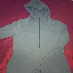 Lululemon Nulu material hoodie.  Buttery soft.